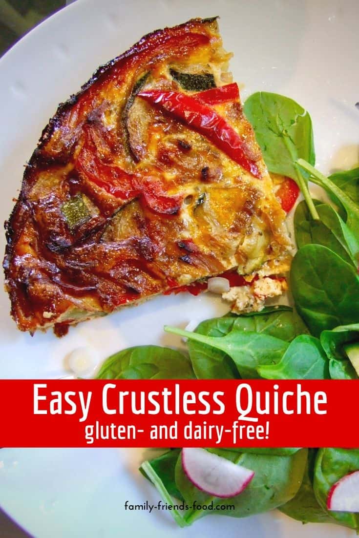 Dairy-Free Spinach Quiche - Eating Bird Food