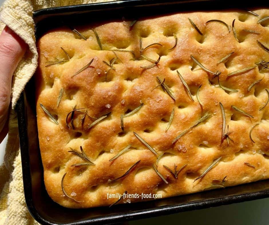 Extra-Heavy Duty Non-Stick Focaccia Pan - 15 Inches