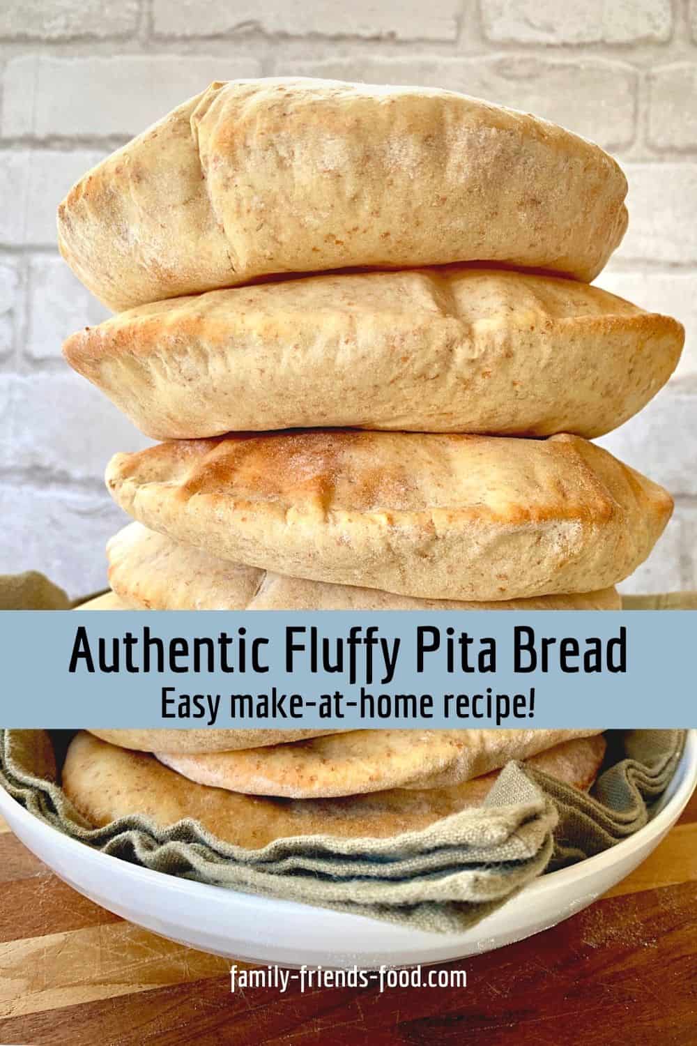 Easy pita bread - an authentic Middle Eastern recipe | Family-Friends-Food